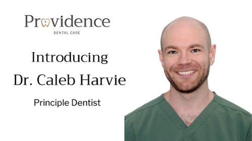 Dr Caleb Harvie headshot with welcome text and logo